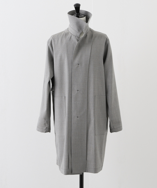 ジャケット・アウター marka WOOL VINTAGE GABARDINE SHIRT COAT marka（マーカ）の「【marka / マーカ】WOOL VINTAGE GYABARDINE