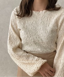 【apres jour clair】袖ボリュームぽこぽこトップス【ZOZOTOWN限定アイテム】