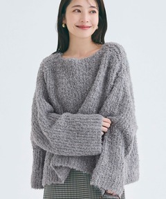 セール】【サステナブル】リサイクルウールZIPカーディガン