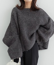 coca（coca） | ブークレヤーンボートネックニット(ニット/セーター)