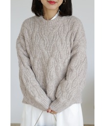 【ZOZO限定】サイドスリットドルマンニットプルオーバー