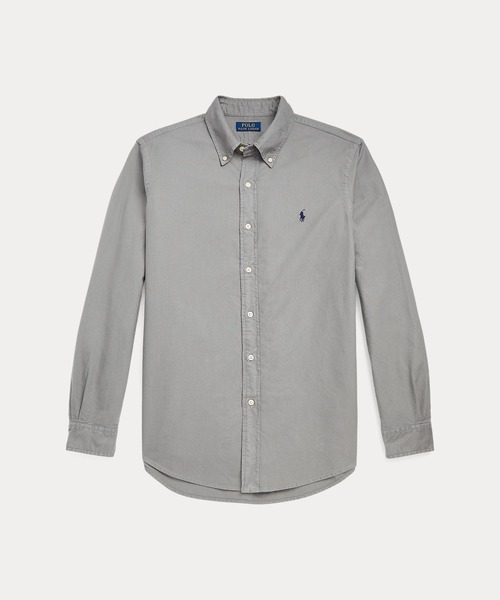 POLO RALPH LAUREN（ポロ ラルフ ローレン）の「クラシック フィット ガーメントダイド オックスフォード シャツ（シャツ/ブラウス・メンズ・グレー系・XL/M/XS/L/S/XXL）」の7枚目の写真