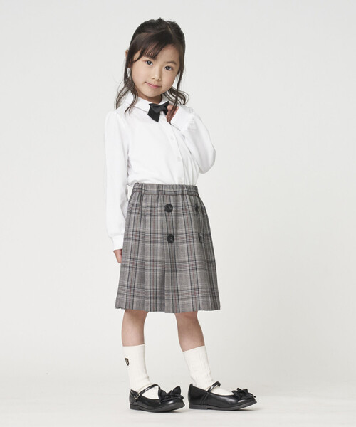 COMME CA ISM(コムサイズム)の「リボン付きシューズ(ドレスシューズ・キッズ・ブラック・17cm/18cm/19cm/20cm/21cm/22cm/23cm/24cm)」の2枚目の写真