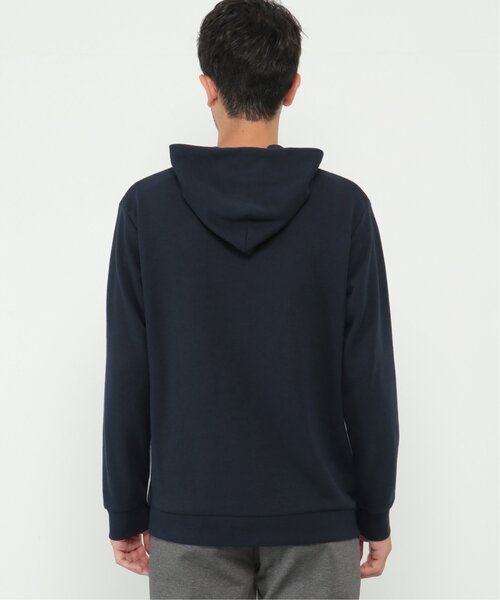 ikka（イッカ）の「切り替えジャガードプルパーカー（スウェット・メンズ・ホワイト/ネイビー・S/M/L/XL）」の10枚目の写真