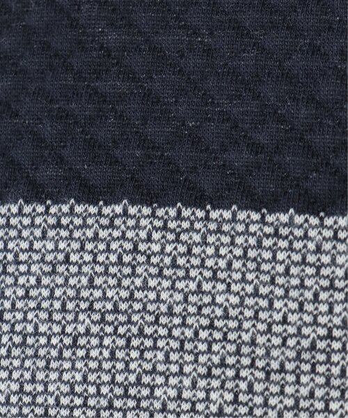 ikka（イッカ）の「切り替えジャガードプルパーカー（スウェット・メンズ・ホワイト/ネイビー・S/M/L/XL）」の16枚目の写真