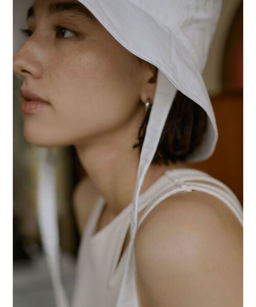 Ungrid（アングリッド）の「パット付きアシメデザインテレコタンクトップ（タンクトップ・レディース・ブラック/アイボリー/オレンジ/ブルー・FREE）」の20枚目の写真