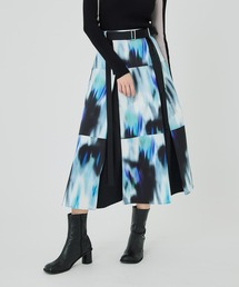 UNITED TOKYO | モーメントパターンフレアースカート(スカート)