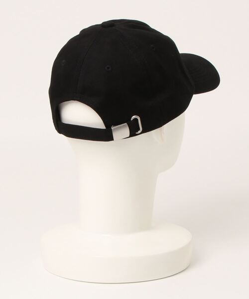 AZUL by moussy（アズールバイマウジー）の「MONOGRAM SIDE LOGO CAP/モノグラムサイドロゴキャップ（キャップ・レディース・マジェンタ/アイボリー/ブラック・FREE）」の4枚目の写真