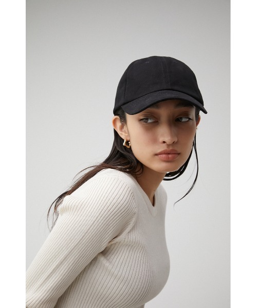 AZUL by moussy（アズールバイマウジー）の「MONOGRAM SIDE LOGO CAP/モノグラムサイドロゴキャップ（キャップ・レディース・マジェンタ/アイボリー/ブラック・FREE）」の21枚目の写真
