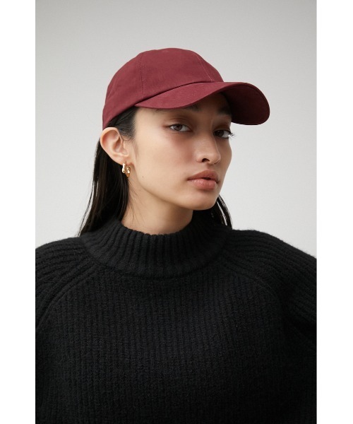 AZUL by moussy（アズールバイマウジー）の「MONOGRAM SIDE LOGO CAP/モノグラムサイドロゴキャップ（キャップ・レディース・マジェンタ/アイボリー/ブラック・FREE）」の13枚目の写真