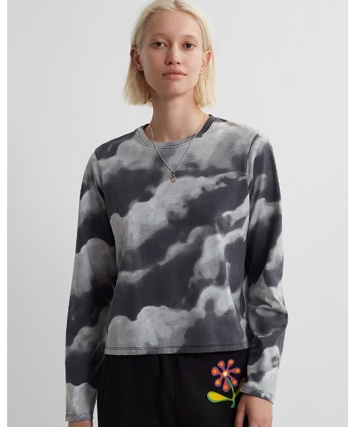 【セール】Cloudscape LS Top（Tシャツ/カットソー）｜Saturdays NYC（サタデーズ ニューヨークシティ ）