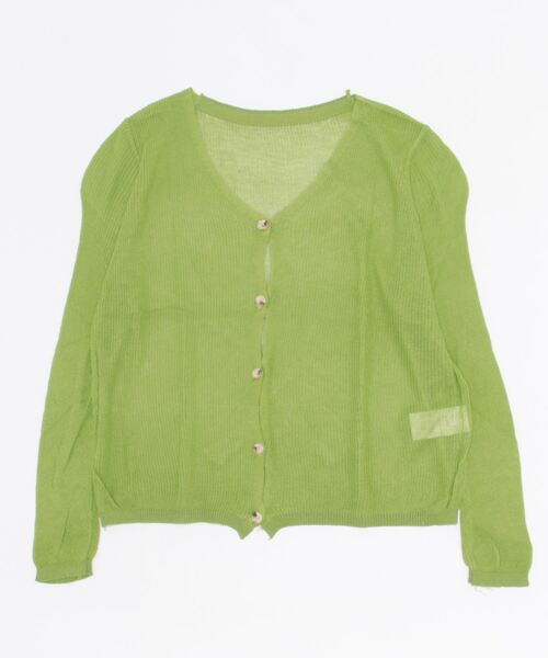 Burner（バーナー）の「【OKUOKU　0909】ショート　カーディガン　oku-tops-648718938163-16（カーディガン/ボレロ・レディース・B/A/C/D/E・FREE）」の14枚目の写真