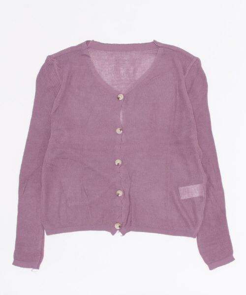 Burner（バーナー）の「【OKUOKU　0909】ショート　カーディガン　oku-tops-648718938163-16（カーディガン/ボレロ・レディース・B/A/C/D/E・FREE）」の13枚目の写真