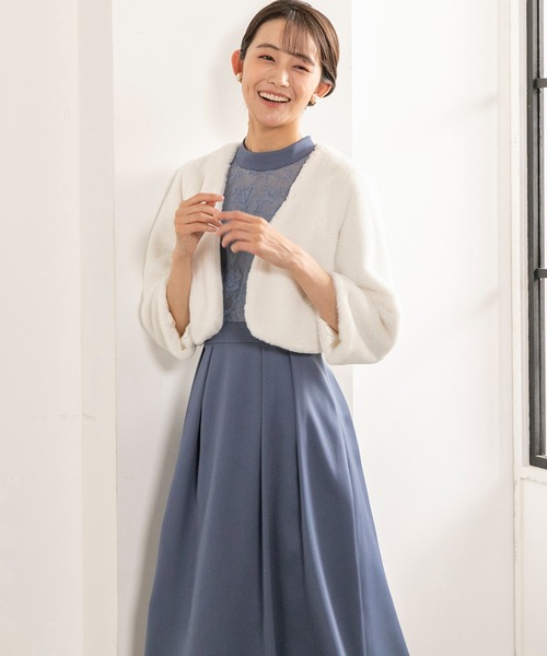 form forma（フォルムフォルマ）の「エコファーボレロジャケット