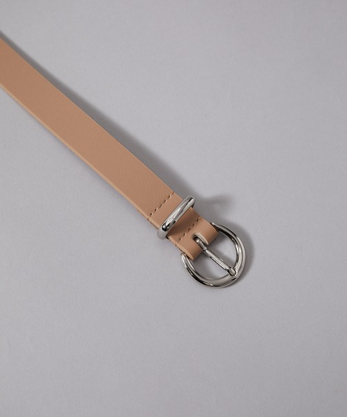 JUNRED(ジュンレッド)の「ウエスタンナローベルト(ベルト・メンズ・チャコールグレー/ブラック/ベージュ・FREE)」の4枚目の写真