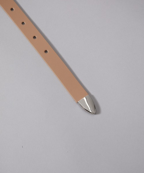 JUNRED(ジュンレッド)の「ウエスタンナローベルト(ベルト・メンズ・チャコールグレー/ブラック/ベージュ・FREE)」の9枚目の写真