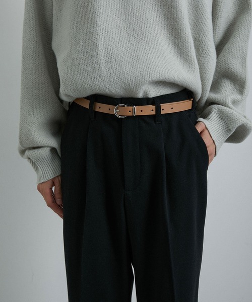 JUNRED(ジュンレッド)の「ウエスタンナローベルト(ベルト・メンズ・チャコールグレー/ブラック/ベージュ・FREE)」の11枚目の写真