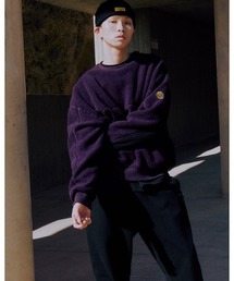 VIBGYOR | 【Re:one】-OVERR- COLOR BLOCKED FLEECE SWEATSHIRTS(MA)(スウェット)
