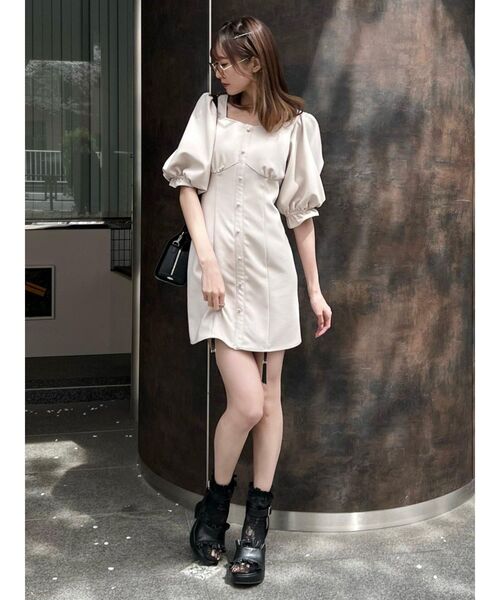 EATME（イートミー）の「ベルテッドランチボックスバッグ（ハンドバッグ・レディース・ベージュ/ブルー/ブラック・FREE）」の4枚目の写真