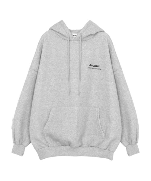 Figments(フィグメンツ)の「【裏起毛】Anotherパーカー(パーカー・レディース・ブラック/グレー・FREE)」の12枚目の写真