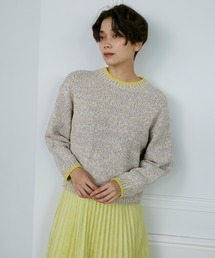 INED（イネド）の「ミックスカラーニット《LINEAPIU》（ニット/セーター）」