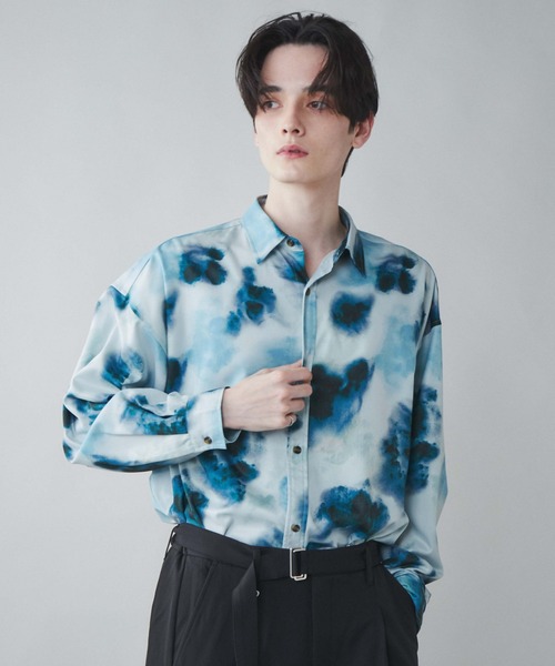 LUCY(ルーシー)の「LUCY/アムンゼン総柄BIGシャツ(シャツ/ブラウス・メンズ・その他1/その他2/その他3/その他4・MEDIUM/LARGE)」の4枚目の写真