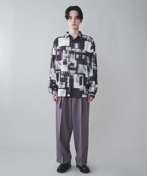 LUCY(ルーシー)の「LUCY/アムンゼン総柄BIGシャツ(シャツ/ブラウス・メンズ・その他1/その他2/その他3/その他4・MEDIUM/LARGE)」の6枚目の写真