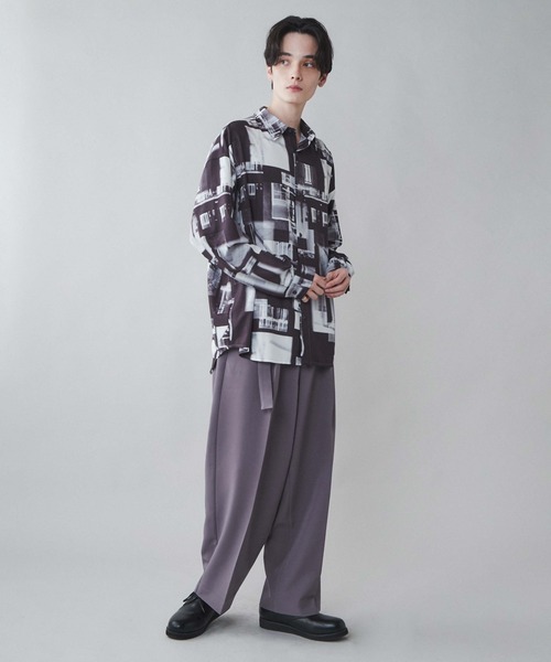 LUCY(ルーシー)の「LUCY/アムンゼン総柄BIGシャツ(シャツ/ブラウス・メンズ・その他1/その他2/その他3/その他4・MEDIUM/LARGE)」の9枚目の写真