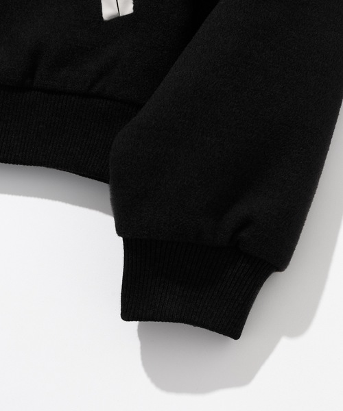 Millo Archive（ミロ アーカイブ）の「【millo 】ユージュアルバーシティジャケット / Usual Varsity Jacket（ブルゾン・レディース・ネイビー/チャコール/ブラック/ブラウン・MEDIUM/LARGE）」の10枚目の写真