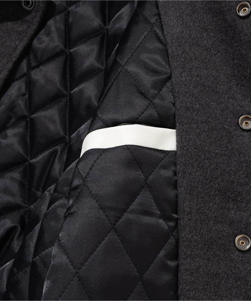 Millo Archive（ミロ アーカイブ）の「【millo 】ユージュアルバーシティジャケット / Usual Varsity Jacket（ブルゾン・レディース・ネイビー/チャコール/ブラック/ブラウン・MEDIUM/LARGE）」の20枚目の写真