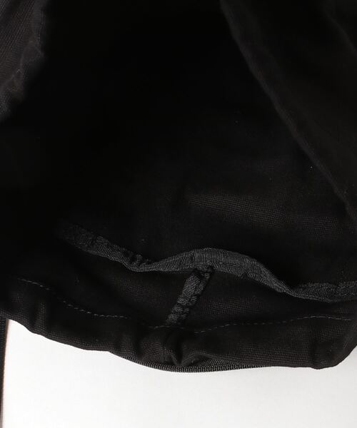 Libra Cue（リブラ キュー）の「2way巾着ショルダーバッグ（ショルダーバッグ・レディース・ベージュ/ブラック・FREE）」の4枚目の写真