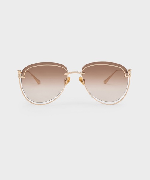 オーバーサイズフレームサングラス CHARLES & KEITH（チャールズ & キース）の「オーバーサイズ