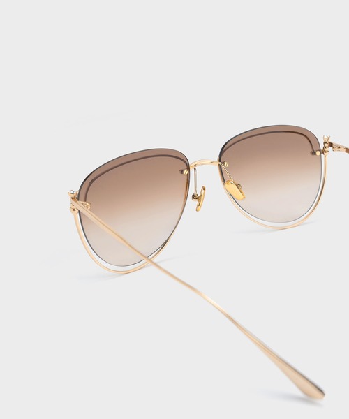 Courreges★オーバーサイズ フレーム サングラス TECH SUNGLASSES - courrèges (クレージュ)