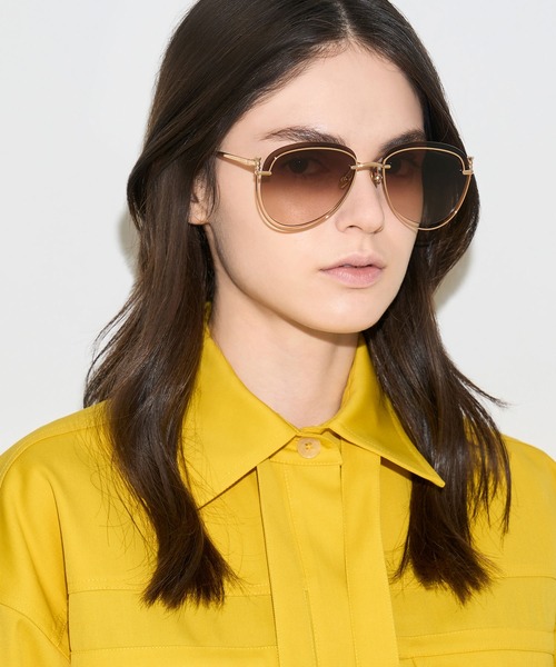 Courreges★オーバーサイズ フレーム サングラス HYBRID 01 SUNGLASSES - courrèges (クレージュ)