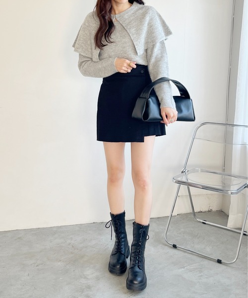Heather(ヘザー)の「ソフトPUハンドルBAG 186768(ハンドバッグ・レディース・ブラック/イエロー/アイボリー・ONE SIZE)」の12枚目の写真