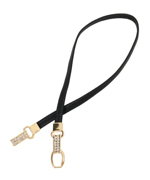 RESEXXY（リゼクシー）の「ビジューコンビゴムベルト（ベルト・レディース・ブラック/ベージュ/ホワイト・FREE）」の5枚目の写真