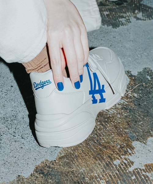 MLB(メジャーリーグベースボール)の「MLB MLBS-0003 LOS ANGELES DODGERS / エムエルビー エムエルビーエスー0003 ロサンゼルス・ドジャース(スニーカー・レディース・ホワイト/ベージュ・26.0cm/26.5cm/27.5cm/23.0cm/28.0cm/25.5cm/23.5cm/27.0cm/25.0cm/24.5cm/24.0cm)」の7枚目の写真