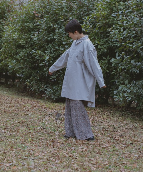 ZOZO（ゾゾ）の「グレーのデカシャツ（シャツ/ブラウス・メンズ・グレー・ONE SIZE）」の12枚目の写真