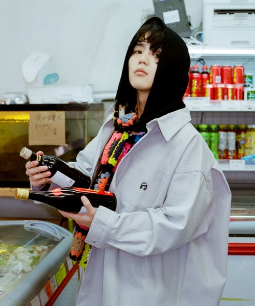 ZOZO（ゾゾ）の「グレーのデカシャツ（シャツ/ブラウス・メンズ・グレー・ONE SIZE）」の15枚目の写真