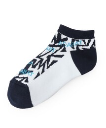 adabat | 【日本製】幾何学模様デザイン ショート丈ソックス(ソックス/靴下)