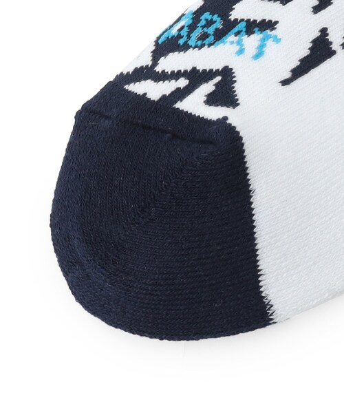 adabat（アダバット）の「◆【日本製】幾何学模様デザイン ショート丈ソックス（ソックス/靴下・レディース・オレンジ系その他2/ブルー系5/ネイビー系・00）」の7枚目の写真