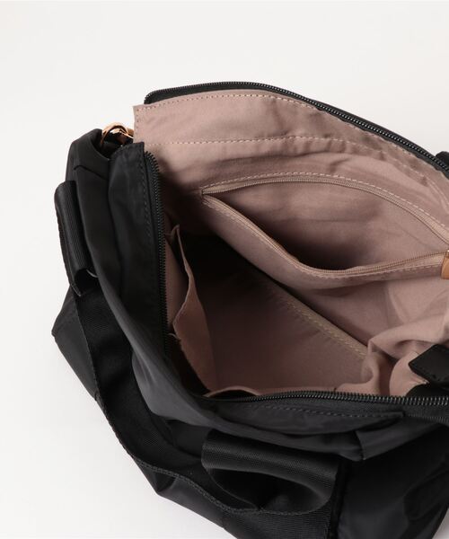 Q（キュー）の「イミテーショントート（トートバッグ・レディース・ブラック/カーキ・ONE SIZE）」の4枚目の写真