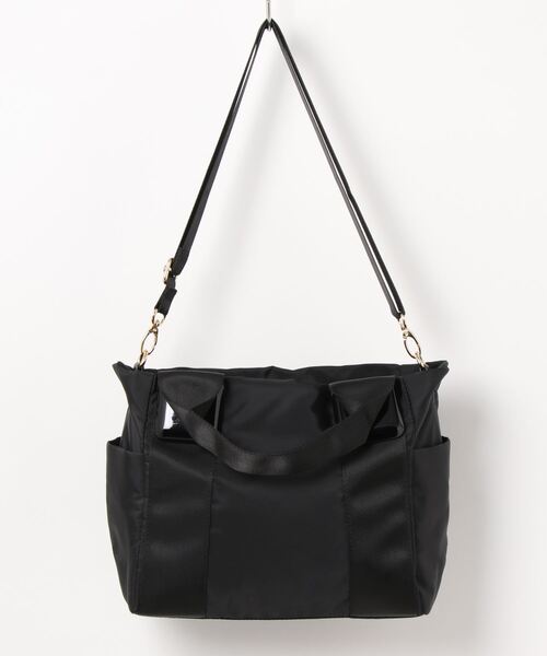 Q（キュー）の「イミテーショントート（トートバッグ・レディース・ブラック/カーキ・ONE SIZE）」の7枚目の写真