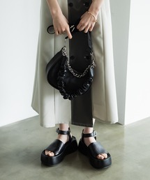 UNITED TOKYO | カスタムフリーハーフムーンバッグ(3ベルト付)(ショルダーバッグ)