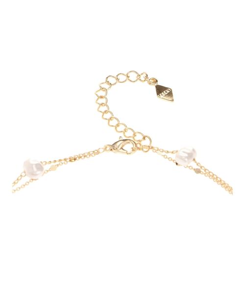 RESEXXY（リゼクシー）の「淡水パールコンビ2連ネックレス（ネックレス・レディース・ゴールド/シルバー・FREE）」の6枚目の写真