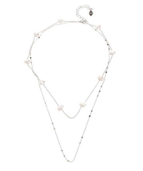 RESEXXY（リゼクシー）の「淡水パールコンビ2連ネックレス（ネックレス・レディース・ゴールド/シルバー・FREE）」の7枚目の写真