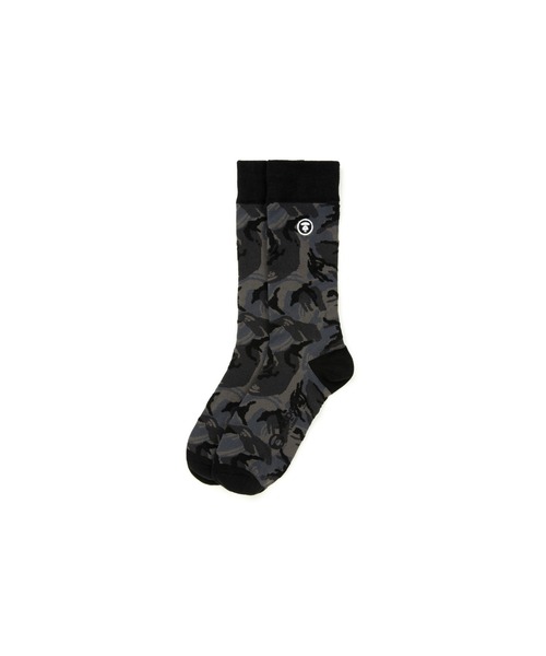 AAPE BY A BATHING APE（エーエイプバイアベイシングエイプ）の「AAPE SOCKS（ソックス/靴下・メンズ・ベージュ系その他6/ブラック系その他/ホワイト系その他・LARGE/SMALL）」の3枚目の写真