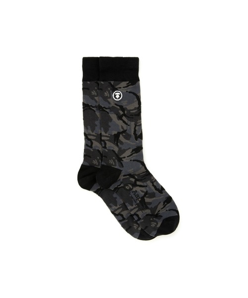 AAPE BY A BATHING APE（エーエイプバイアベイシングエイプ）の「AAPE SOCKS（ソックス/靴下・メンズ・ベージュ系その他6/ブラック系その他/ホワイト系その他・LARGE/SMALL）」の10枚目の写真