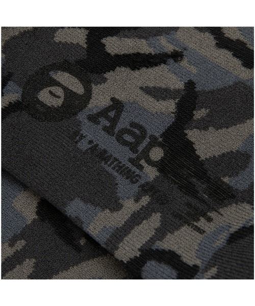 AAPE BY A BATHING APE（エーエイプバイアベイシングエイプ）の「AAPE SOCKS（ソックス/靴下・メンズ・ベージュ系その他6/ブラック系その他/ホワイト系その他・LARGE/SMALL）」の6枚目の写真