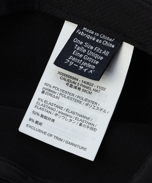 ARC'TERYX（アークテリクス）の「ARC'TERYX/アークテリクス POKOSHA 5 PANEL HAT/5パネル キャップ（キャップ・メンズ・ブラック・ﾌﾘ-）」の5枚目の写真